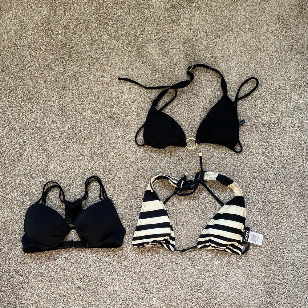 Black and White swimsuit top bundle